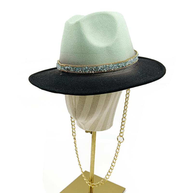 Women s Punk Straw Hat 2023 New Sun Hat Gold Chain Accessories Men s Jazz Hip Hop Summer Hat Punk Style Beach Hat Church Hat 56-58cm
Women s Punk Straw Hat 2023 New Sun Hat Gold Chain Accessories Men s Jazz Hip Hop Summer Hat Punk Style Beach Hat Church Hat 56-58cm