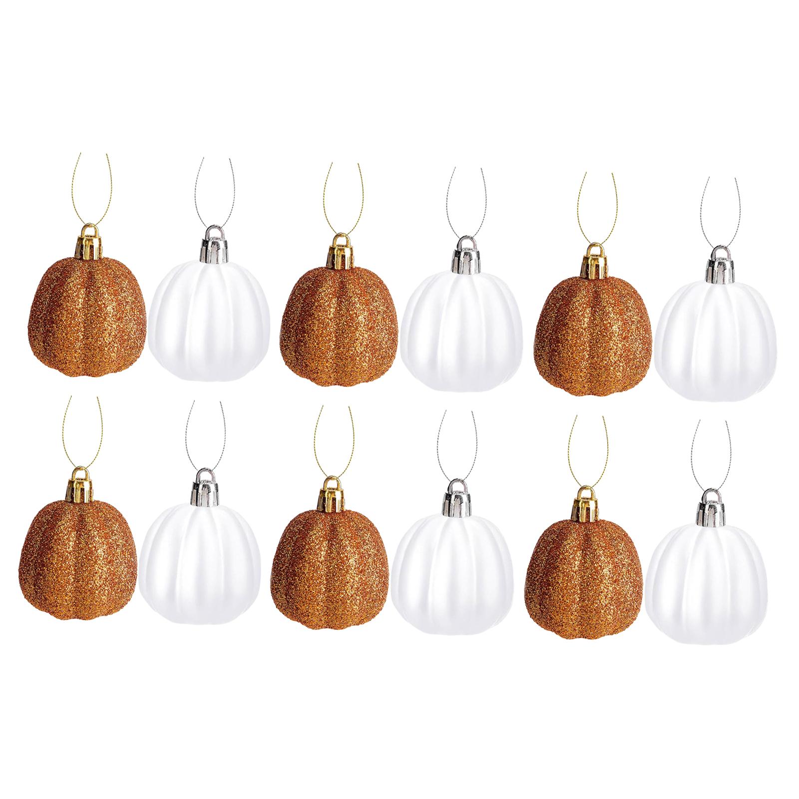 12 Pieces Pumpkin Ornaments Artificial Decorating Hanging Tree Decorations Halloween Decor Autumn Harvest for Holiday Home
12 Pieces Pumpkin Ornaments Artificial Decorating Hanging Tree Decorations Halloween Decor Autumn Harvest for Holiday Home