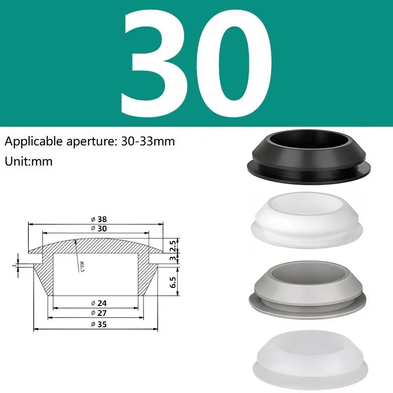 Snap-on Silicone Rubber Cap 15mm 16mm-60mm T Type Hole Plug Cover Blanking End Caps Seal Plugs Soft Black/White/Gery/Translucent Translucent
Snap-on Silicone Rubber Cap 15mm 16mm-60mm T Type Hole Plug Cover Blanking End Caps Seal Plugs Soft Black/White/Gery/Translucent Translucent