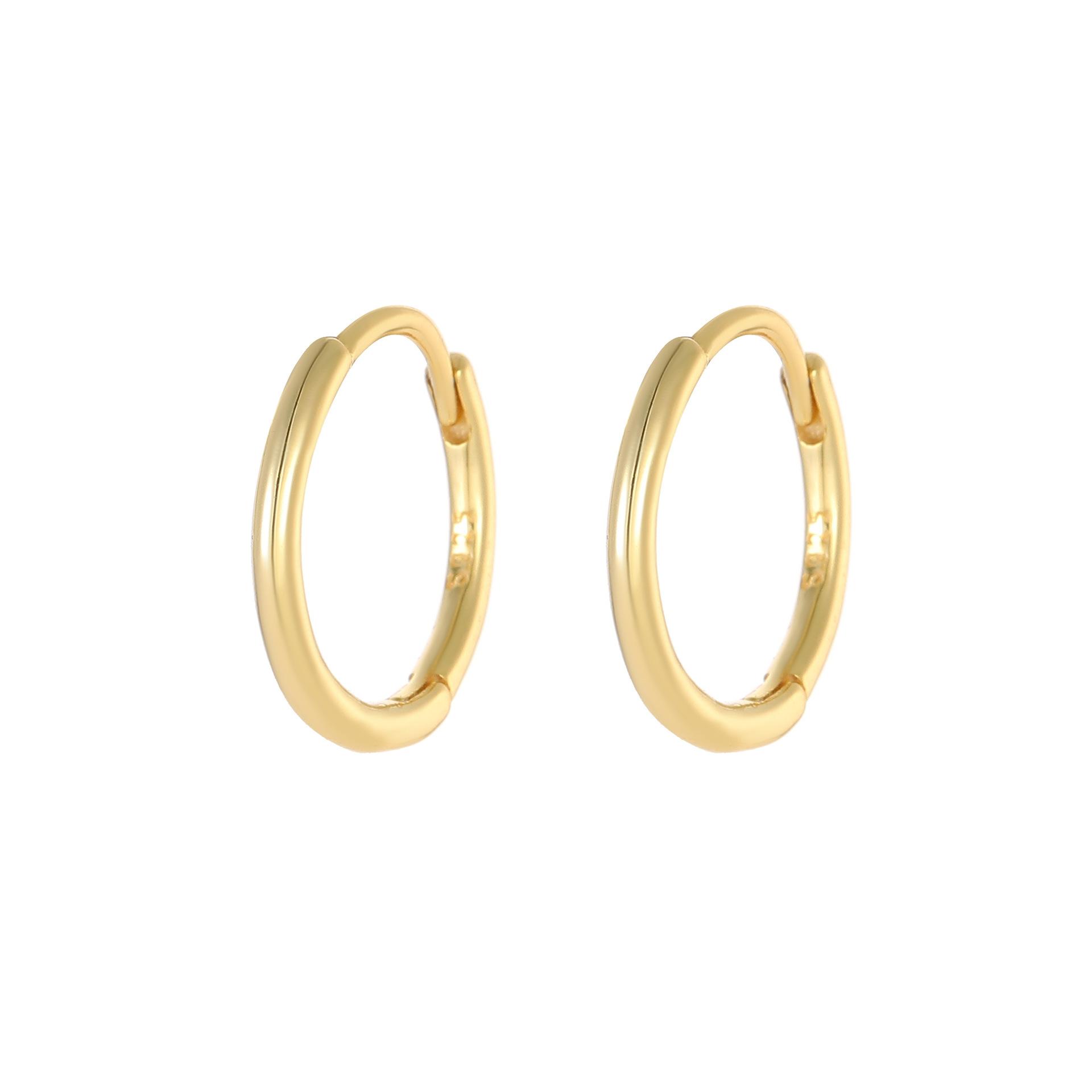 925 Sterling Silver Minimalist Huggie Hoop Earrings | Gold/Silver Tone Multiple Sizes Small Hoop Earrings for Women Men 11MM золотий
925 Sterling Silver Minimalist Huggie Hoop Earrings | Gold/Silver Tone Multiple Sizes Small Hoop Earrings for Women Men 11MM золотий