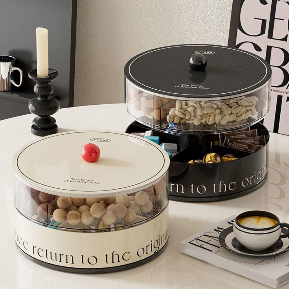 Круглая двухслойная тарелка для сухофруктов, пластиковая коробка для хранения конфет, разделенный поднос для сервировки, журнальный столик бежевый
Круглая двухслойная тарелка для сухофруктов, пластиковая коробка для хранения конфет, разделенный поднос для сервировки, журнальный столик бежевый