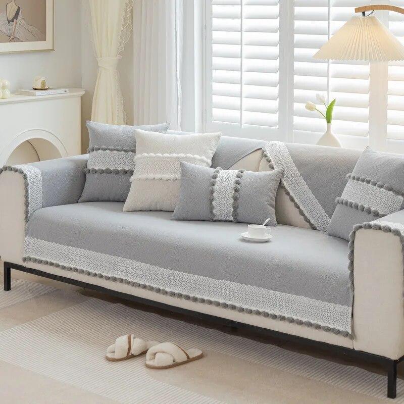 Сплошной цвет, нескользящая диванная подушка, мяч с кисточками, синель, пылезащитный чехол для дивана, наволочка, четыре сезона, декор для гостиной, коврик для дивана 70x70cm 1pcs
Сплошной цвет, нескользящая диванная подушка, мяч с кисточками, синель, пылезащитный чехол для дивана, наволочка, четыре сезона, декор для гостиной, коврик для дивана 70x70cm 1pcs