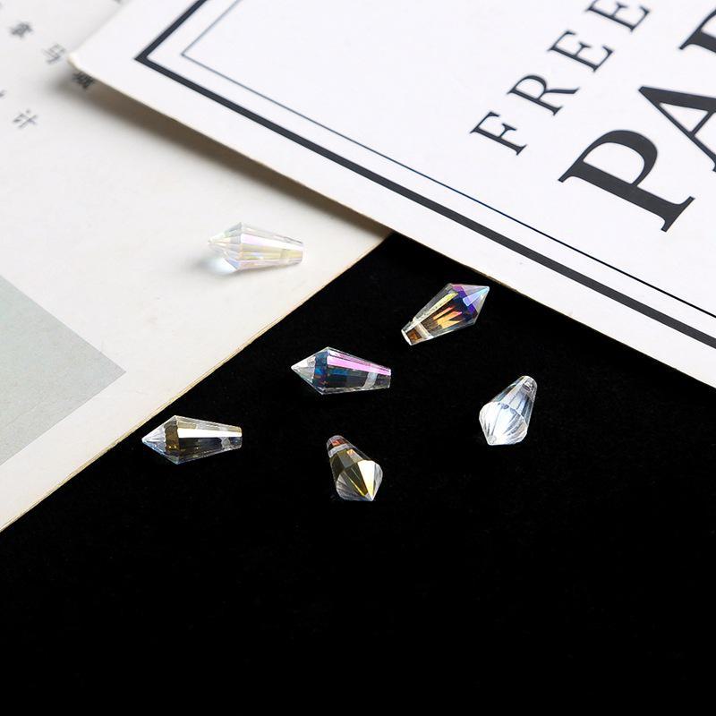 Стеклянные бусины-капли ручной работы с алмазной огранкой для заколок, аксессуаров и украшений 6×12mm, 10 pieces/pack
Стеклянные бусины-капли ручной работы с алмазной огранкой для заколок, аксессуаров и украшений 6×12mm, 10 pieces/pack