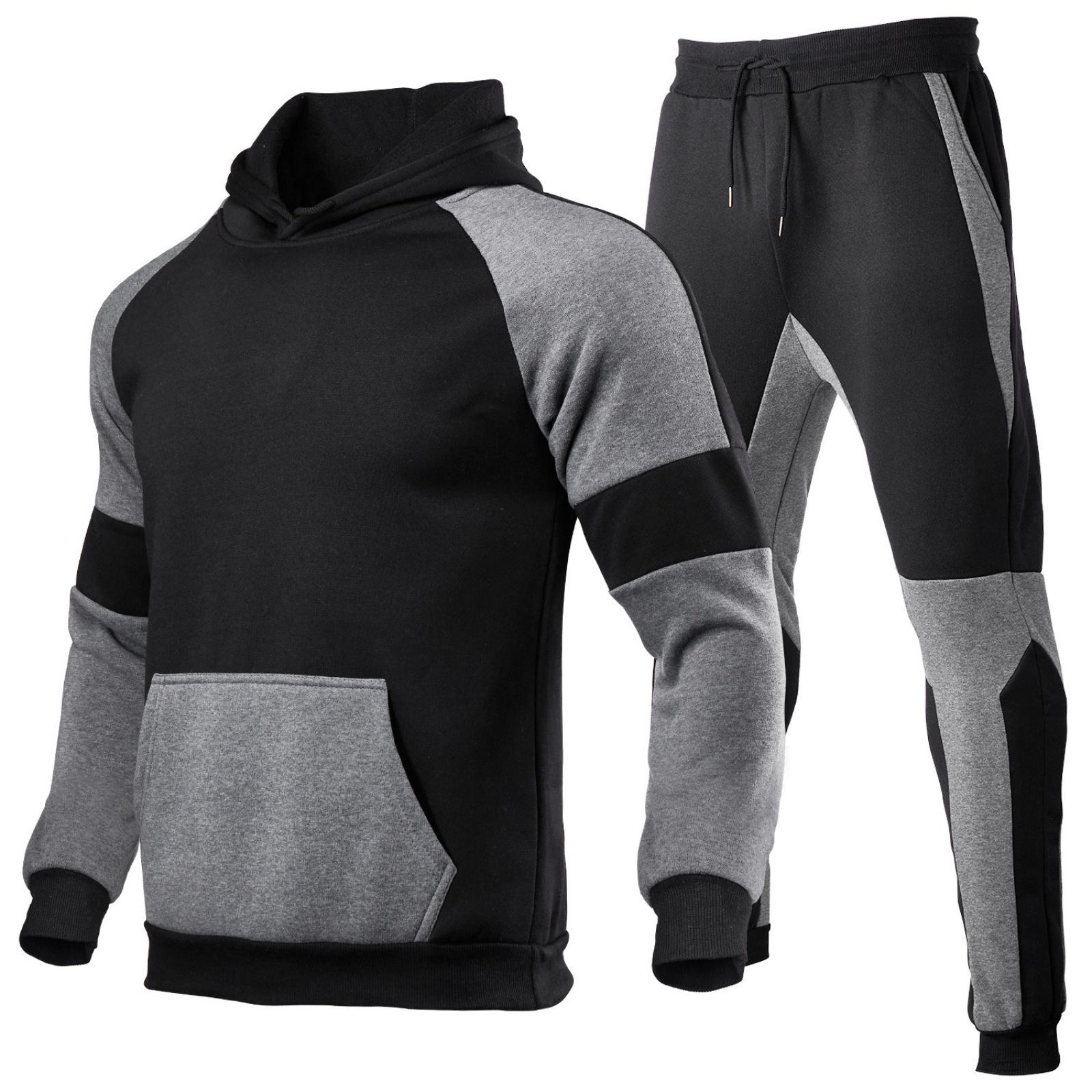 Men s And Women s -color Casual Size Color-blocking And Patchwork Sportswear, Men s Hooded Long-sleeved Sweatshirt And Sweatpants Set XXXL чорний
Men s And Women s -color Casual Size Color-blocking And Patchwork Sportswear, Men s Hooded Long-sleeved Sweatshirt And Sweatpants Set XXXL чорний