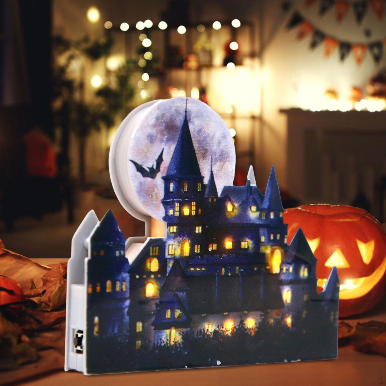 Halloween Castle Decoration LED Night Light Cake Topper Photo Props Craft Table Lamp Bedside Lights
Halloween Castle Decoration LED Night Light Cake Topper Photo Props Craft Table Lamp Bedside Lights