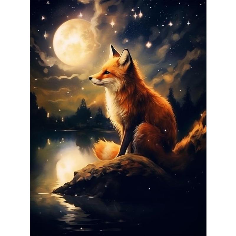 Повний 5D Diy Алмазний живопис Зоряна лисиця Вишивка хрестиком Домашній декор Ручна робота Подарунок 50x70cm
Повний 5D Diy Алмазний живопис Зоряна лисиця Вишивка хрестиком Домашній декор Ручна робота Подарунок 50x70cm