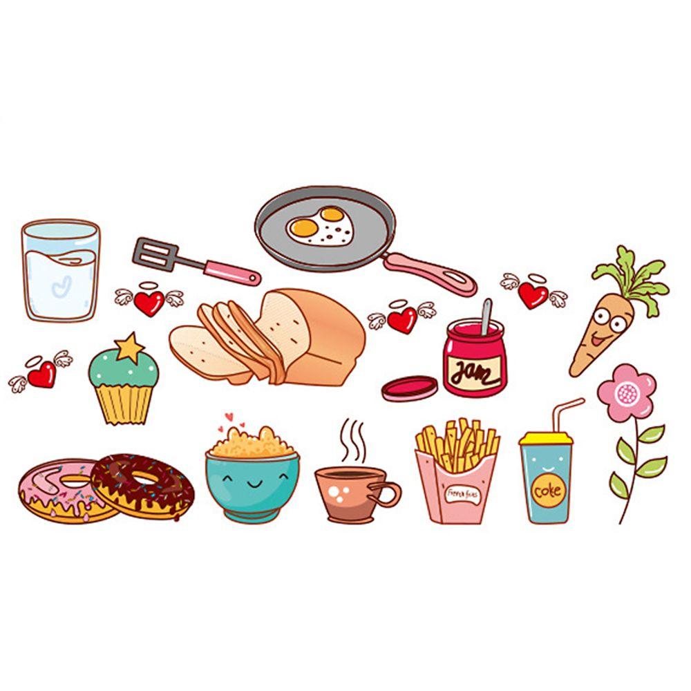 Дверь холодильника Декор стены кухни Кулинарная фреска Милые наклейки с фруктами Наклейки с мультяшной едой
Дверь холодильника Декор стены кухни Кулинарная фреска Милые наклейки с фруктами Наклейки с мультяшной едой