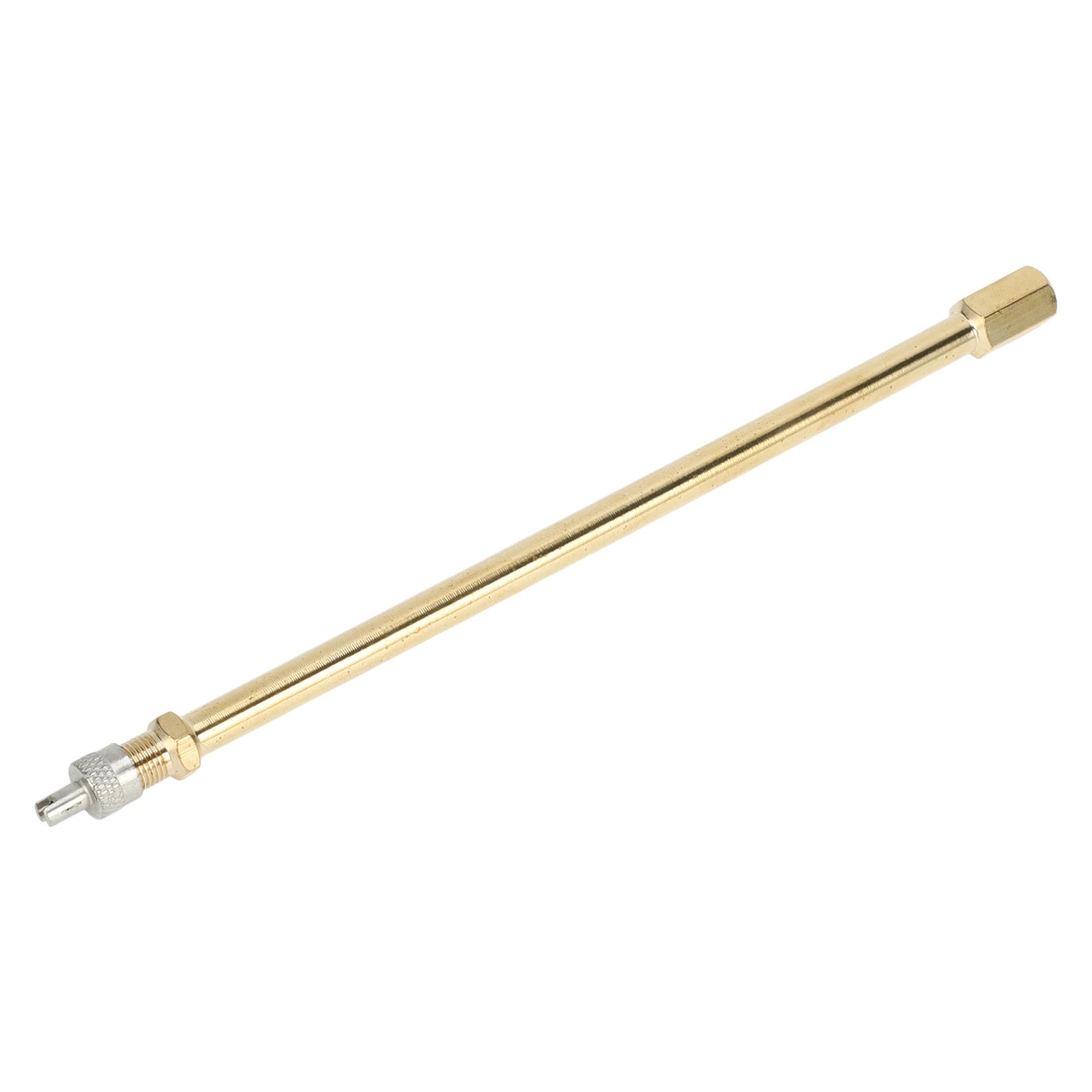 A ABSOPRO Tire Valve Stem Air Inflation Adapter Durable 180mm Long Tire Valve Extension Copper Silver Tone
A ABSOPRO Tire Valve Stem Air Inflation Adapter Durable 180mm Long Tire Valve Extension Copper Silver Tone