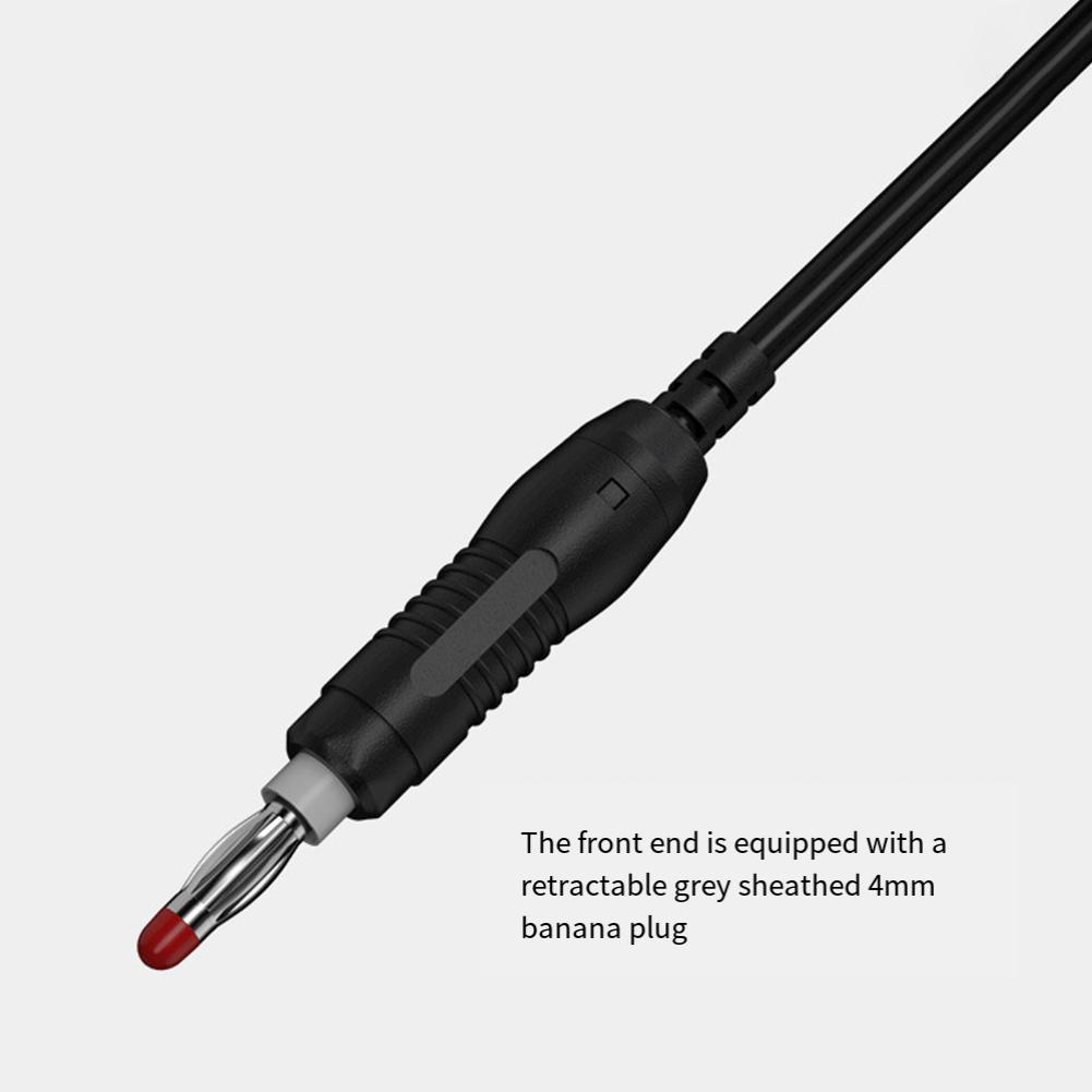 Electrical Testing Leads Banana To Crocodile Clip 10mm Crocodile Clip 15A Insulation 1m Length High Flexibility China Mainland
Electrical Testing Leads Banana To Crocodile Clip 10mm Crocodile Clip 15A Insulation 1m Length High Flexibility China Mainland