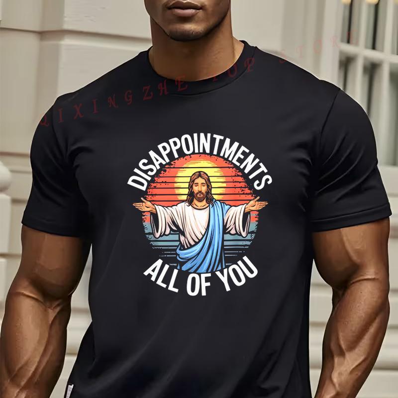 Funny Disappointments All Of You Sarcastic Religious TShirt Casual Short Sleeve Tees 4XL
Funny Disappointments All Of You Sarcastic Religious TShirt Casual Short Sleeve Tees 4XL