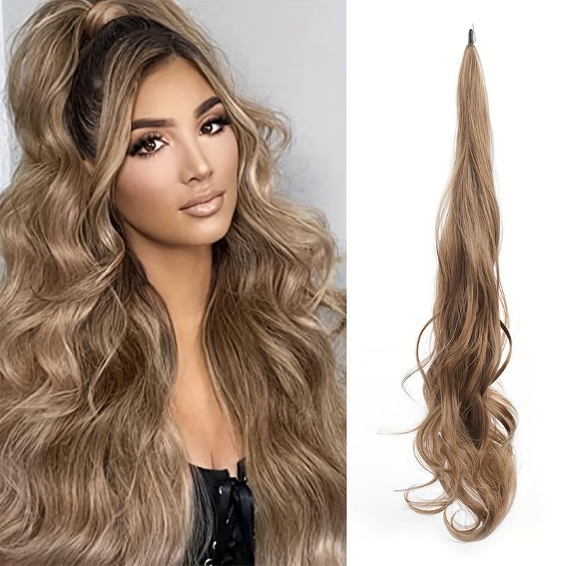 Парик с конским хвостом для девочек, длинная вьющаяся коса с хвостом, волшебная палочка, длинная вьющаяся коса с хвостом, естественная и удобная
Парик с конским хвостом для девочек, длинная вьющаяся коса с хвостом, волшебная палочка, длинная вьющаяся коса с хвостом, естественная и удобная