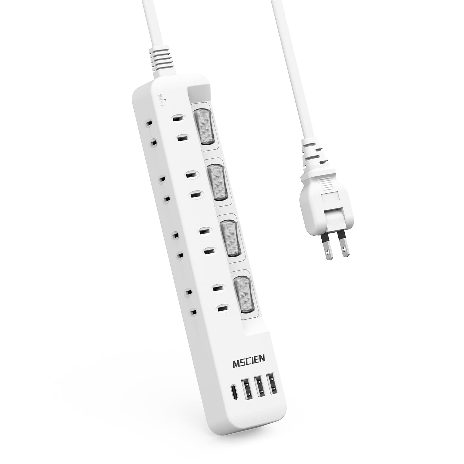 Mscien Power Tap with USB 8 AC Outlets 1 3 Extension Cord 3m Lightning Guard USB Outlet Tap OA Tap with Switch Wall Hanging Octopus Outlet Table Tap
Mscien Power Tap with USB 8 AC Outlets 1 3 Extension Cord 3m Lightning Guard USB Outlet Tap OA Tap with Switch Wall Hanging Octopus Outlet Table Tap