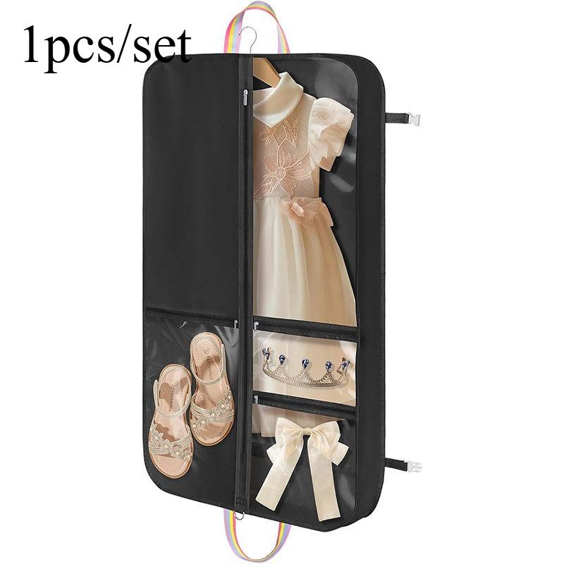 PVC Non-Woven Children s Dance Suit Dust Cover with Multi Zipper Pockets Semi-Transparent Storage Bag for Costume Protection
PVC Non-Woven Children s Dance Suit Dust Cover with Multi Zipper Pockets Semi-Transparent Storage Bag for Costume Protection