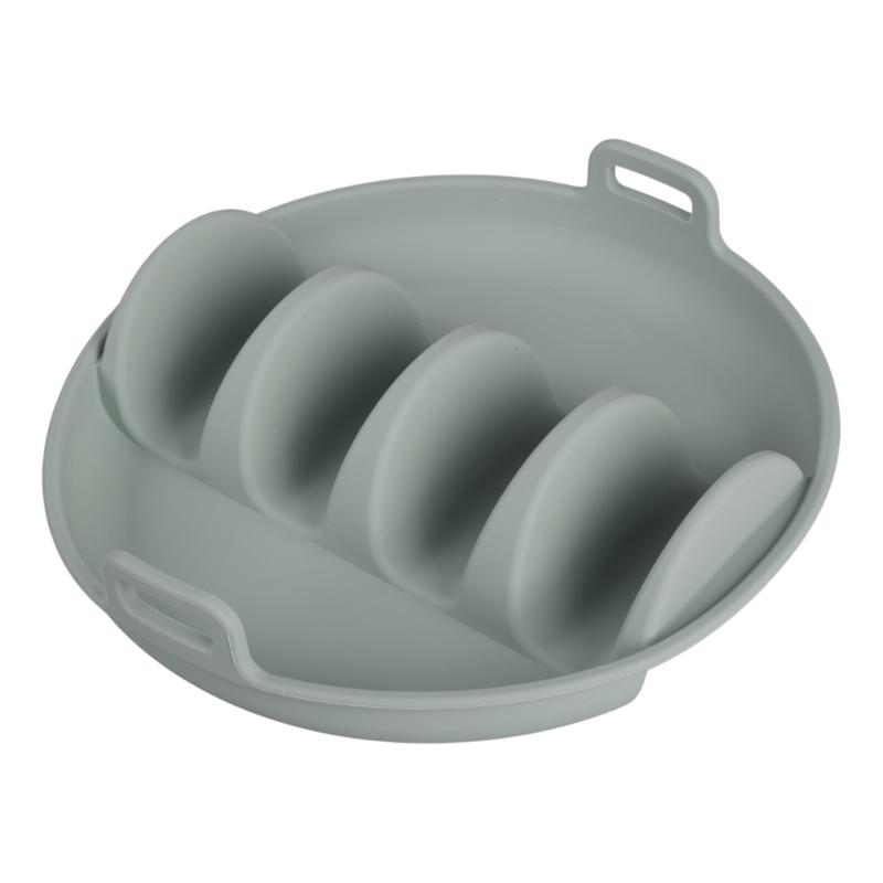 Прочный силиконовый поднос для тако, безопасный для пищевых продуктов, с разделителями, подставка для тако для оболочек, идеально подходит для вечеринок, быстрых блюд зелёный
Прочный силиконовый поднос для тако, безопасный для пищевых продуктов, с разделителями, подставка для тако для оболочек, идеально подходит для вечеринок, быстрых блюд зелёный