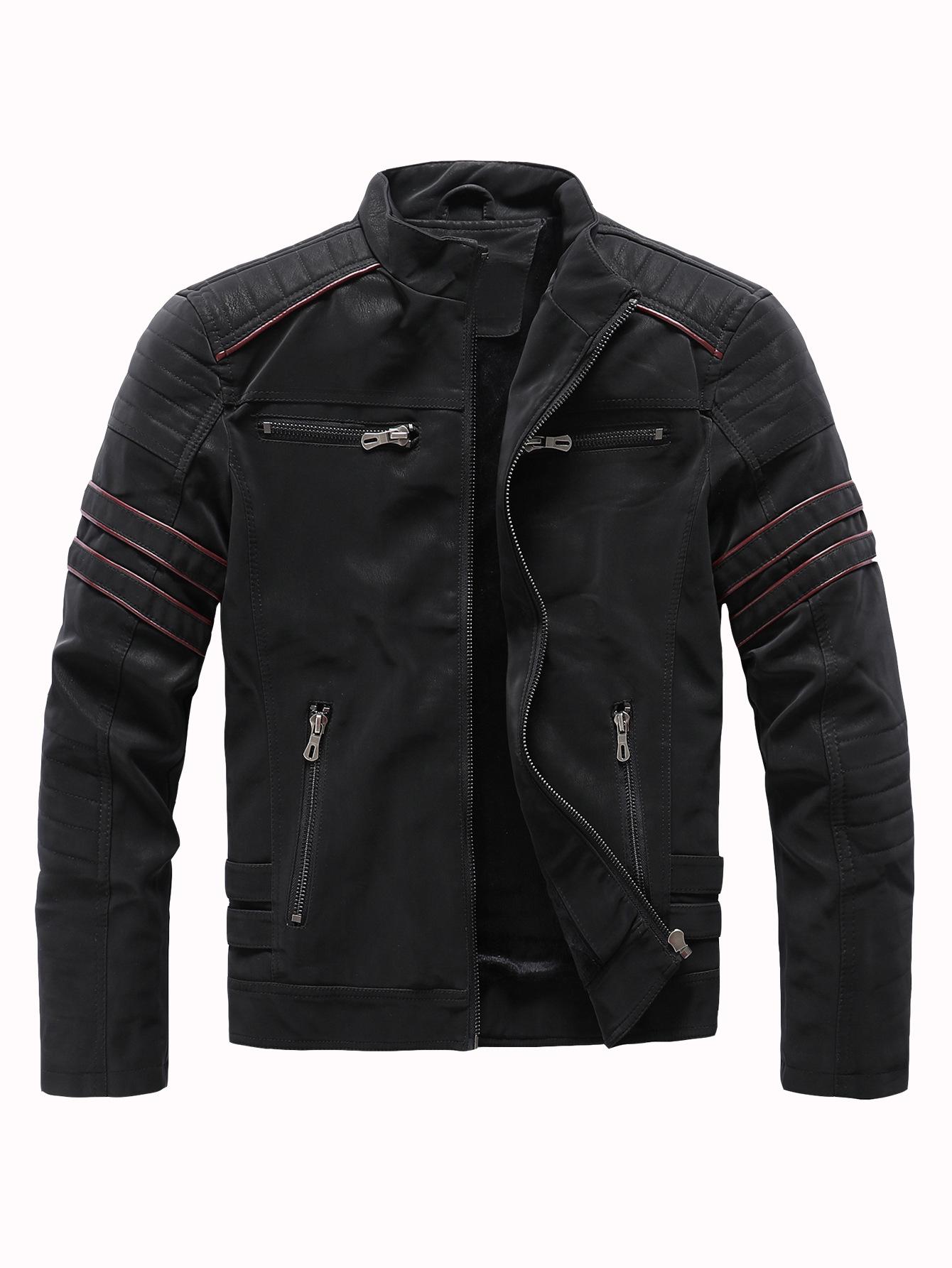 Men s Slim Fit Frosted Leather PU Motorcycle Jacket - Stylish Autumn & Winter Wear 4XL
Men s Slim Fit Frosted Leather PU Motorcycle Jacket - Stylish Autumn & Winter Wear 4XL