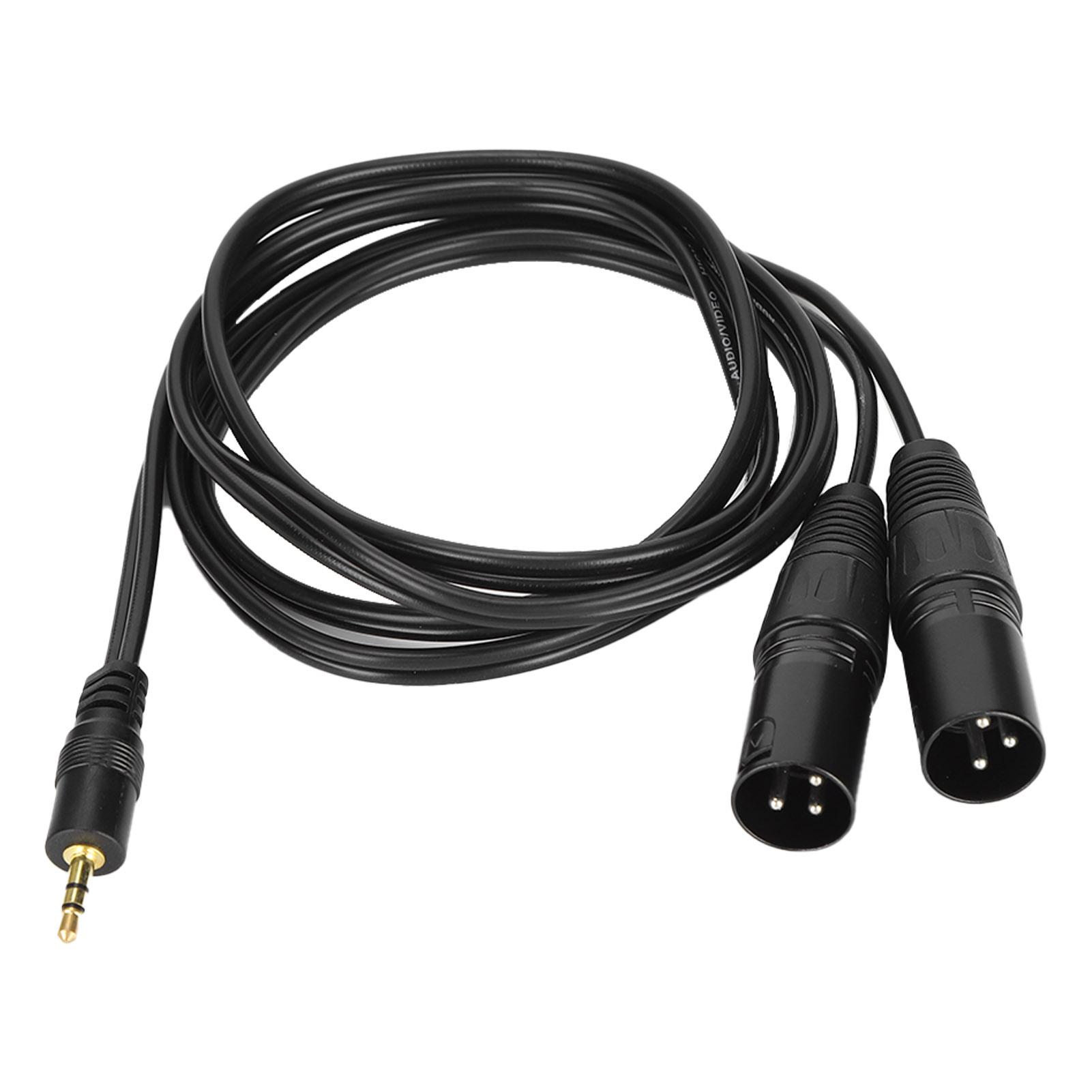 JORINDO Двойной XLR Мужской на 3,5 мм 18-дюймовый Мужской Кабель Бескислородная Медь Несбалансированный YSplitter Шнур
JORINDO Двойной XLR Мужской на 3,5 мм 18-дюймовый Мужской Кабель Бескислородная Медь Несбалансированный YSplitter Шнур