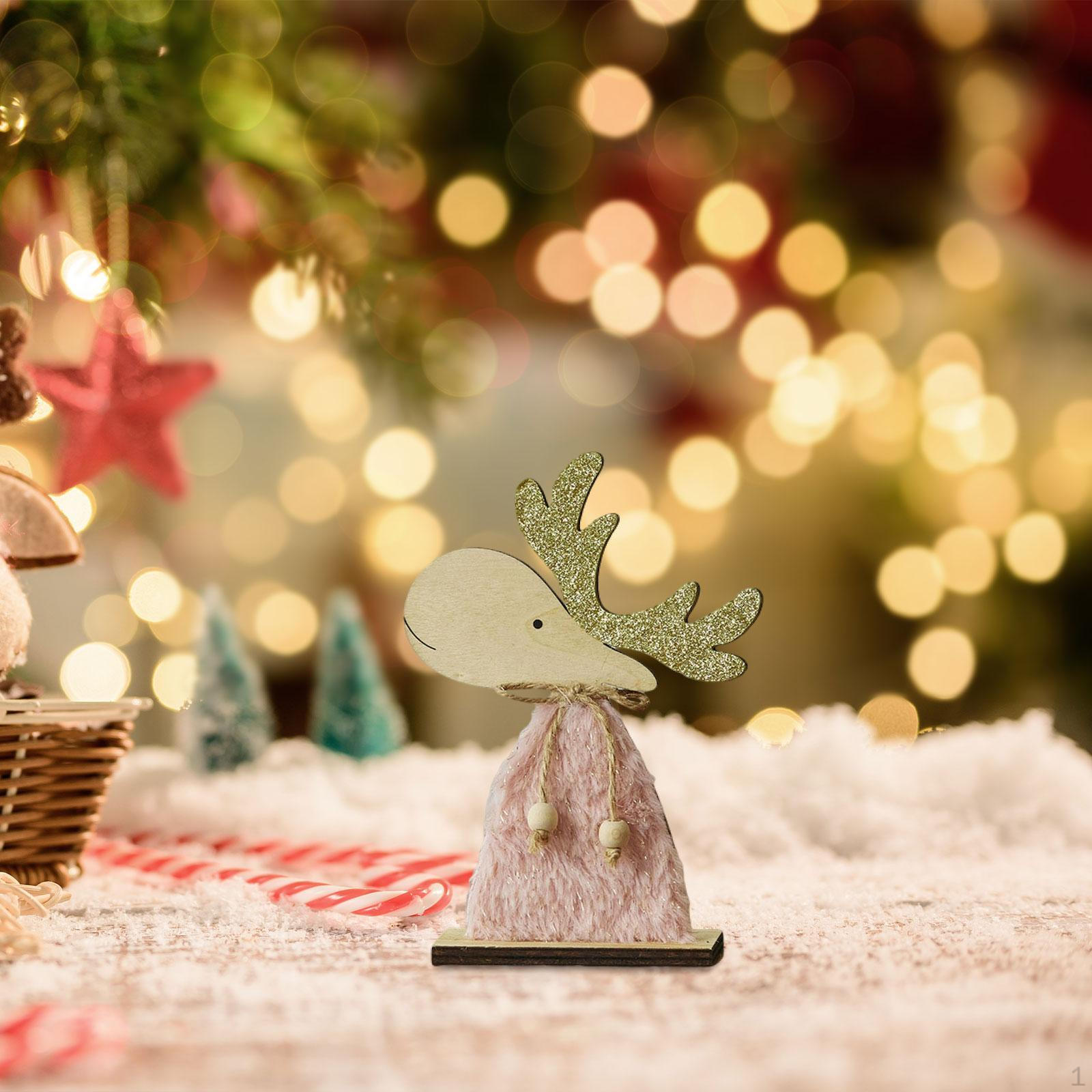 Фигурка лося, деревянные рождественские украшения, коллекционная центральная часть, настольные украшения, статуя для дома Pink S
Фигурка лося, деревянные рождественские украшения, коллекционная центральная часть, настольные украшения, статуя для дома Pink S