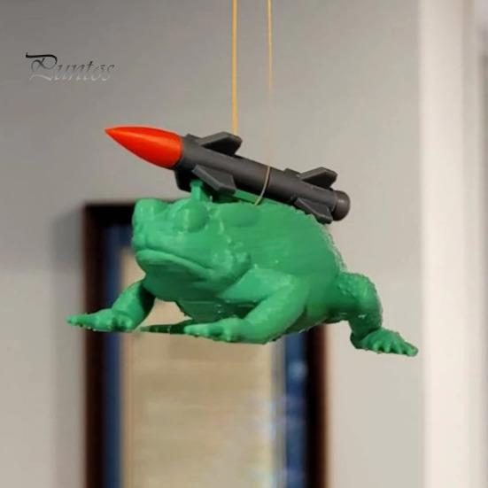 Фигурка лягушки-ракеты, 3D-печатная зеленая лягушка, смоляная статуя, скульптура животного, омела, рождественское подвесное украшение для дома, улицы, сада, двора зелёный
Фигурка лягушки-ракеты, 3D-печатная зеленая лягушка, смоляная статуя, скульптура животного, омела, рождественское подвесное украшение для дома, улицы, сада, двора зелёный