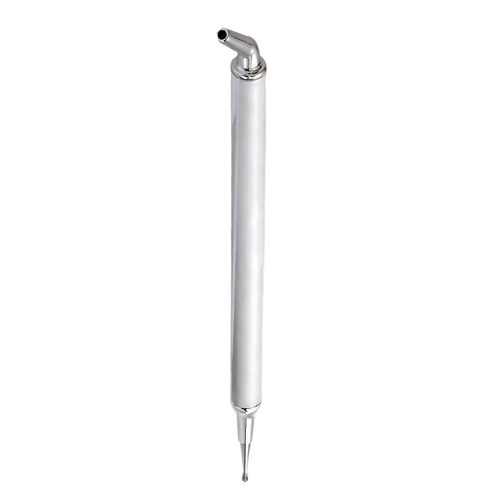 Double Ended Two In One Nail Rhinestone Dotting Pen, With Built In Adhesive, A Special Tool For Picking Up And Removing Rhinestones From Nail Jewelry. one size
Double Ended Two In One Nail Rhinestone Dotting Pen, With Built In Adhesive, A Special Tool For Picking Up And Removing Rhinestones From Nail Jewelry. one size