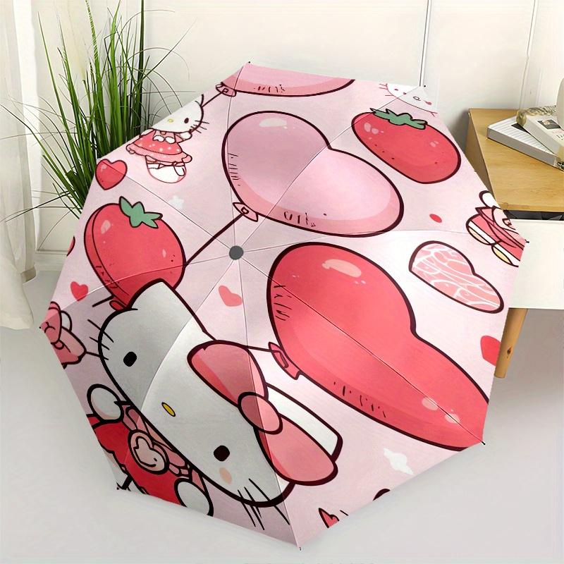 Hello Kitty,Strawberry Automatic Folding Umbrella-Simple 8-Rib Design, Bright Cartoon Pattern, Durable Iron Frame, Suitable For Travel, Outd
Hello Kitty,Strawberry Automatic Folding Umbrella-Simple 8-Rib Design, Bright Cartoon Pattern, Durable Iron Frame, Suitable For Travel, Outd
