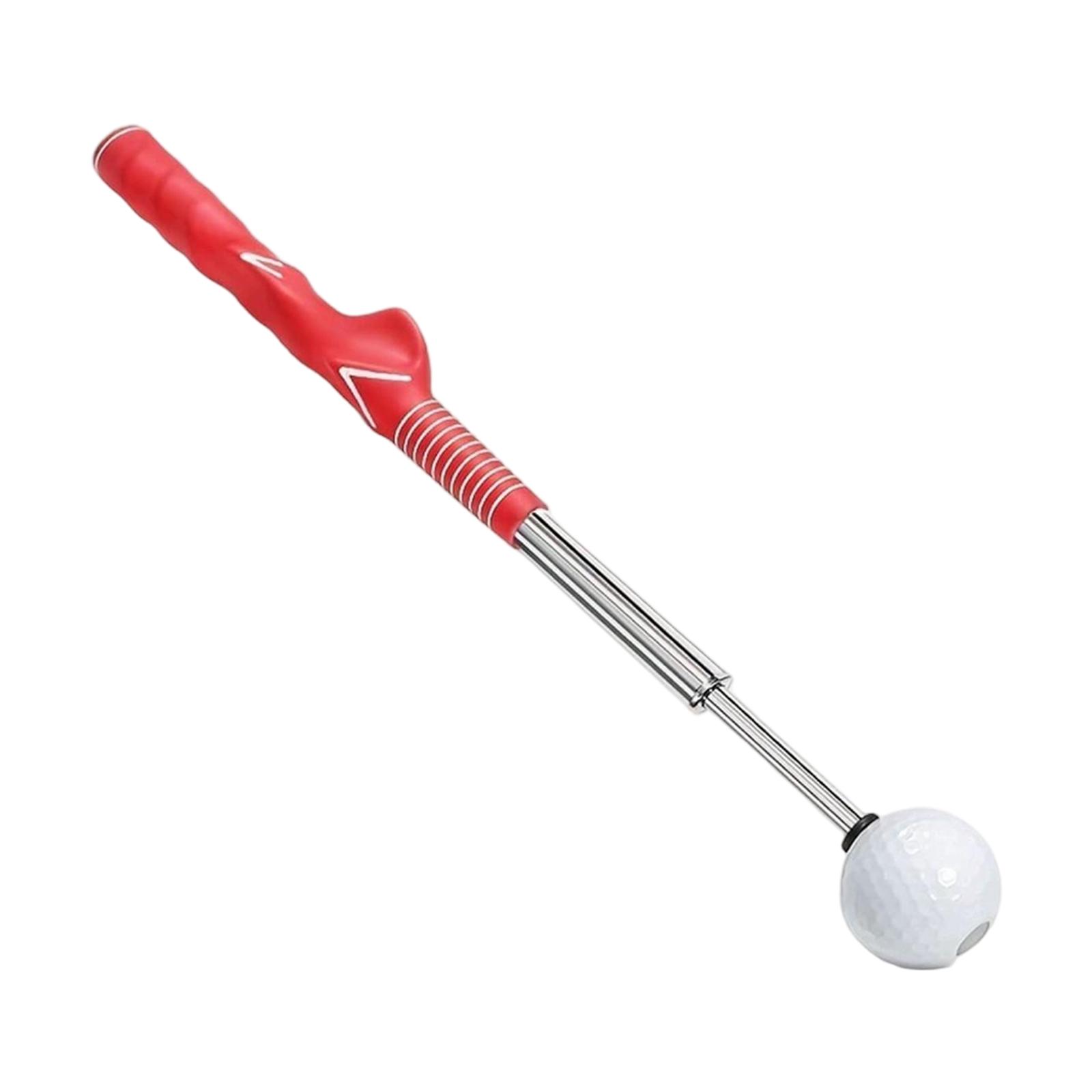 Golf Swing Telescopic Practice Stick, Beginner Swing Posture Assistance Training Stick One Size червоний
Golf Swing Telescopic Practice Stick, Beginner Swing Posture Assistance Training Stick One Size червоний