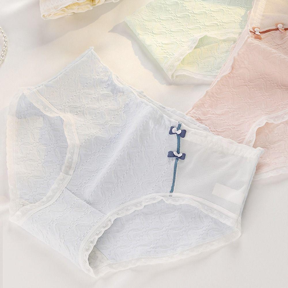 5PCS Mid Waist Sweet Panties Underpants Seamless Briefs Women Lingerie Mesh Briefs Gifts M-5PCS
5PCS Mid Waist Sweet Panties Underpants Seamless Briefs Women Lingerie Mesh Briefs Gifts M-5PCS