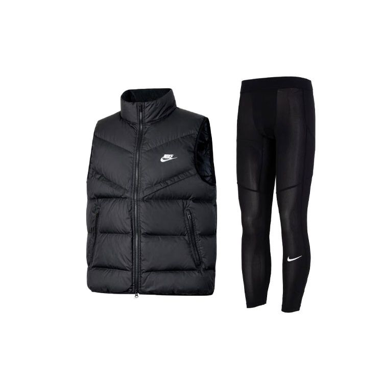 Nike Однотонный жилет с воротником-стойкой, длинные брюки средней талии, повседневный спортивный костюм, мужской костюм, черный FB8184-010+FB7953-010 M
Nike Однотонный жилет с воротником-стойкой, длинные брюки средней талии, повседневный спортивный костюм, мужской костюм, черный FB8184-010+FB7953-010 M