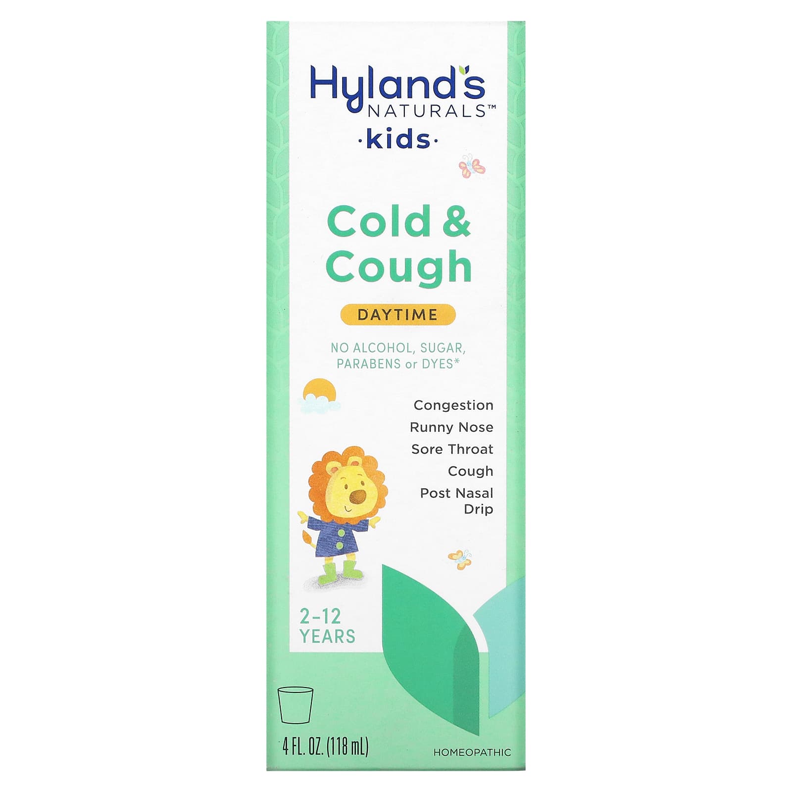 Hyland s Naturals, Засіб від застуди та кашлю для дітей, денний прийом, віком від 2 до 12 років, без смаку, 4 рідких унції (118 мл)
Hyland s Naturals, Засіб від застуди та кашлю для дітей, денний прийом, віком від 2 до 12 років, без смаку, 4 рідких унції (118 мл)