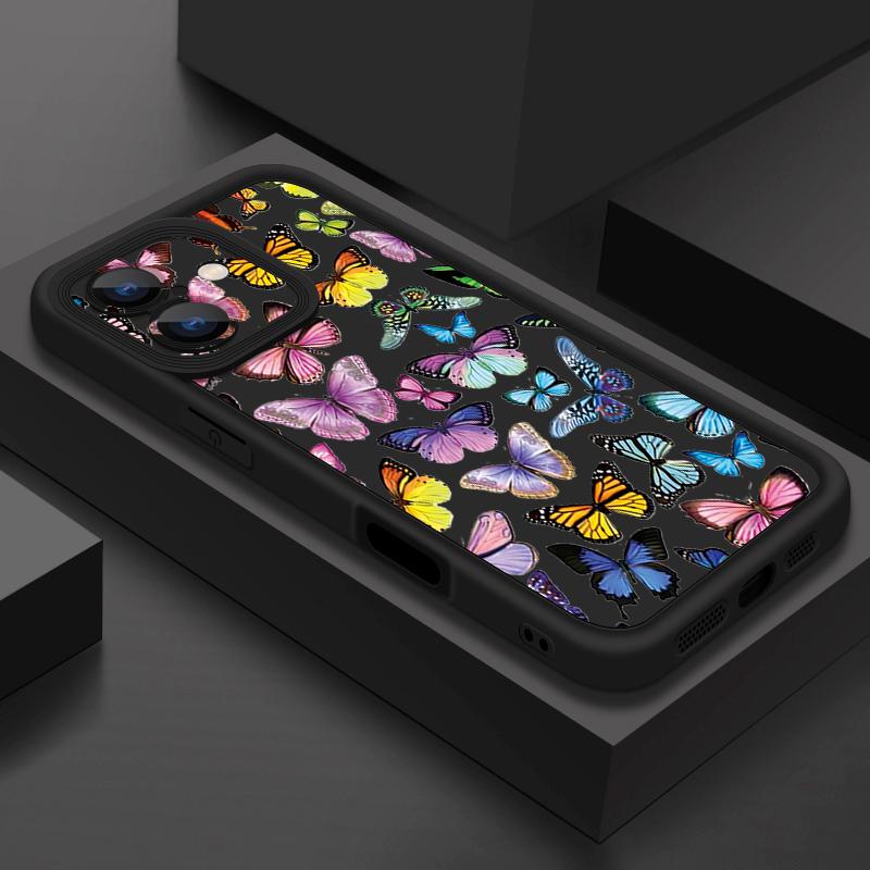 Чехол для телефона с принтом бабочки для iPhone 16 15 14 13 12 Pro Max Plus 11 16e XR XS Сердце TPU Мягкий Противоударный Чехол-накладка iPhone 16e
Чехол для телефона с принтом бабочки для iPhone 16 15 14 13 12 Pro Max Plus 11 16e XR XS Сердце TPU Мягкий Противоударный Чехол-накладка iPhone 16e