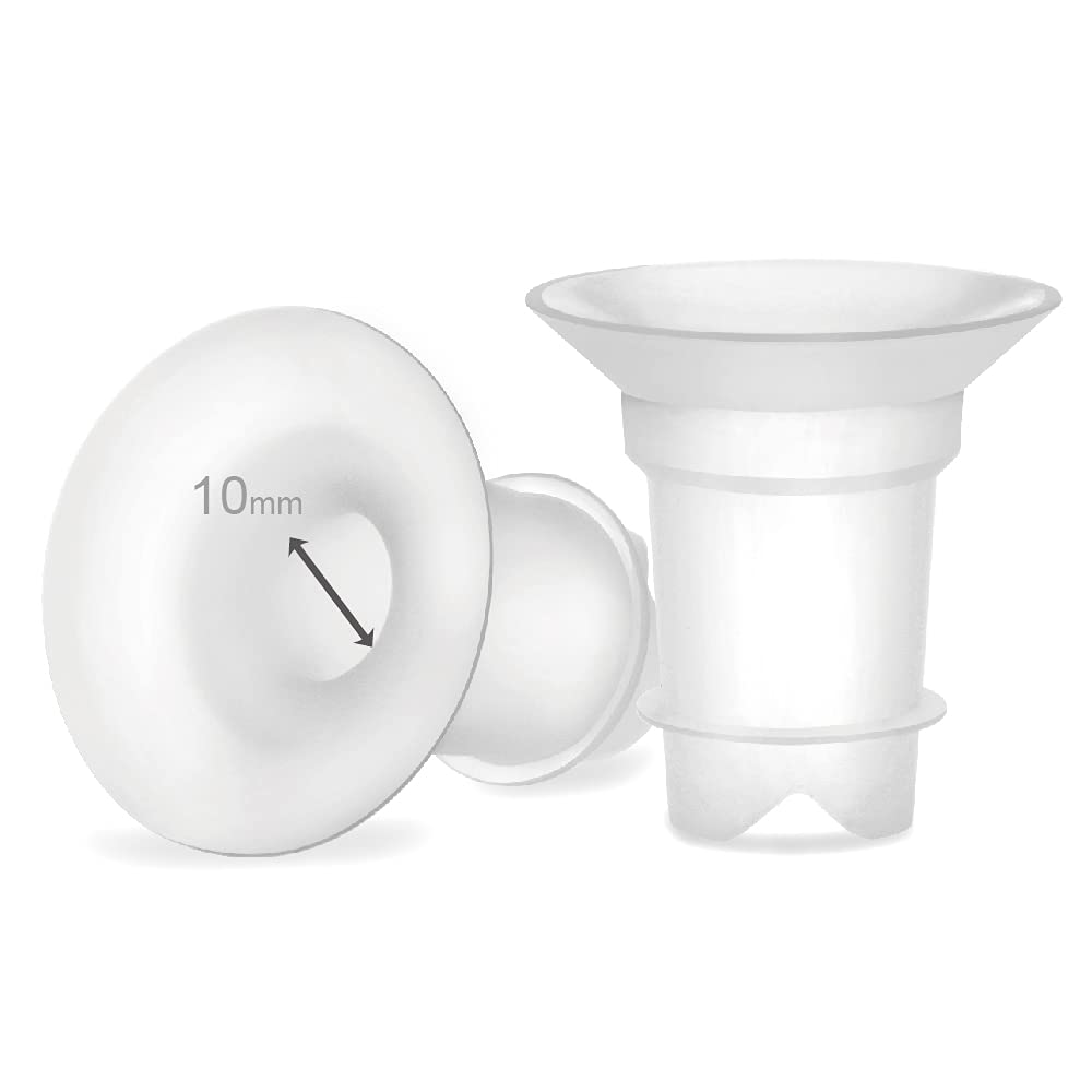 Maymom Flange Insert for Medela 24mm Breast Pump Shield XS Size Reduced to 10mm 2 pcs M-3s
Maymom Flange Insert for Medela 24mm Breast Pump Shield XS Size Reduced to 10mm 2 pcs M-3s