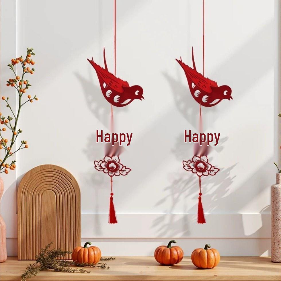 Свадебные подвесные украшения для потолка - Фонари «Двойное счастье» для украшения комнаты жениха и невесты
Свадебные подвесные украшения для потолка - Фонари «Двойное счастье» для украшения комнаты жениха и невесты