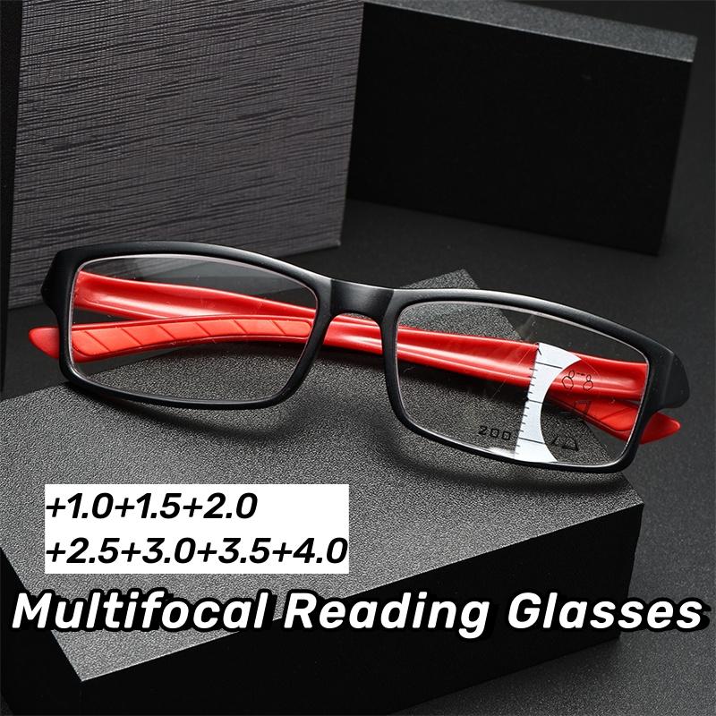 Unisex Small Rectangular Multifocal Reading Glasses Women Men Ultralight Presbyopia Eyewear Trendy Fashion Far Sight Eyeglasses
Unisex Small Rectangular Multifocal Reading Glasses Women Men Ultralight Presbyopia Eyewear Trendy Fashion Far Sight Eyeglasses