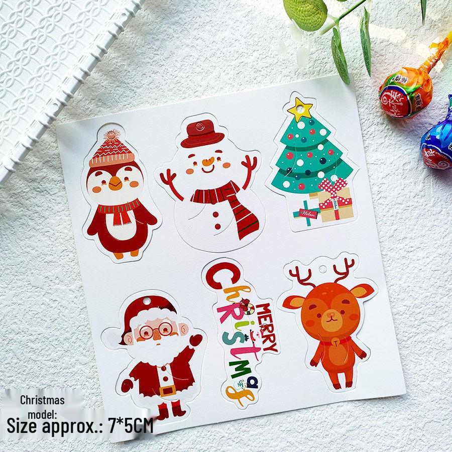 Festive Lollipop Cartoon Candy Decoration Cards for Christmas Events
Festive Lollipop Cartoon Candy Decoration Cards for Christmas Events