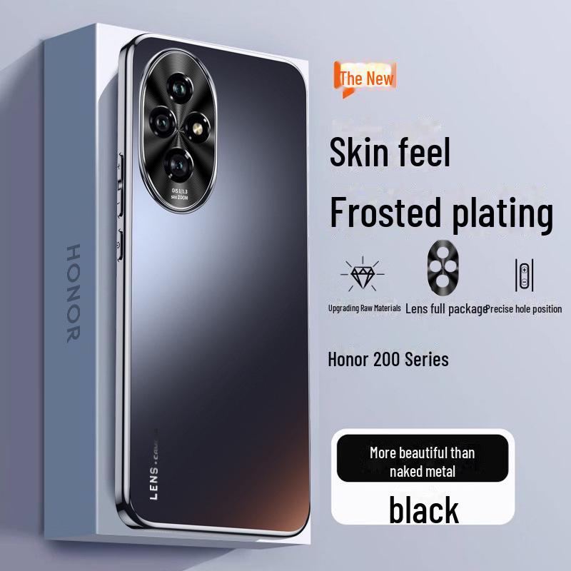 Матовый гальванизированный защитный чехол для Honor 100/90/80/200 Pro с полным покрытием объектива Honor 200 Pro
Матовый гальванизированный защитный чехол для Honor 100/90/80/200 Pro с полным покрытием объектива Honor 200 Pro