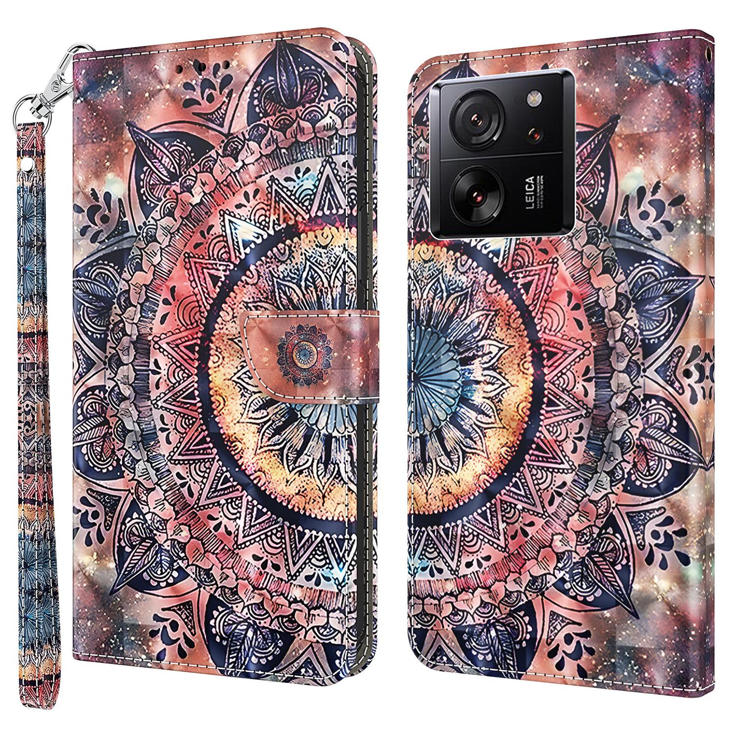 For Xiaomi 13T/13T Pro/Redmi K60 Ultra Case PU Leather 3D Pattern Stand Flip Phone Cover Color Mandala
For Xiaomi 13T/13T Pro/Redmi K60 Ultra Case PU Leather 3D Pattern Stand Flip Phone Cover Color Mandala