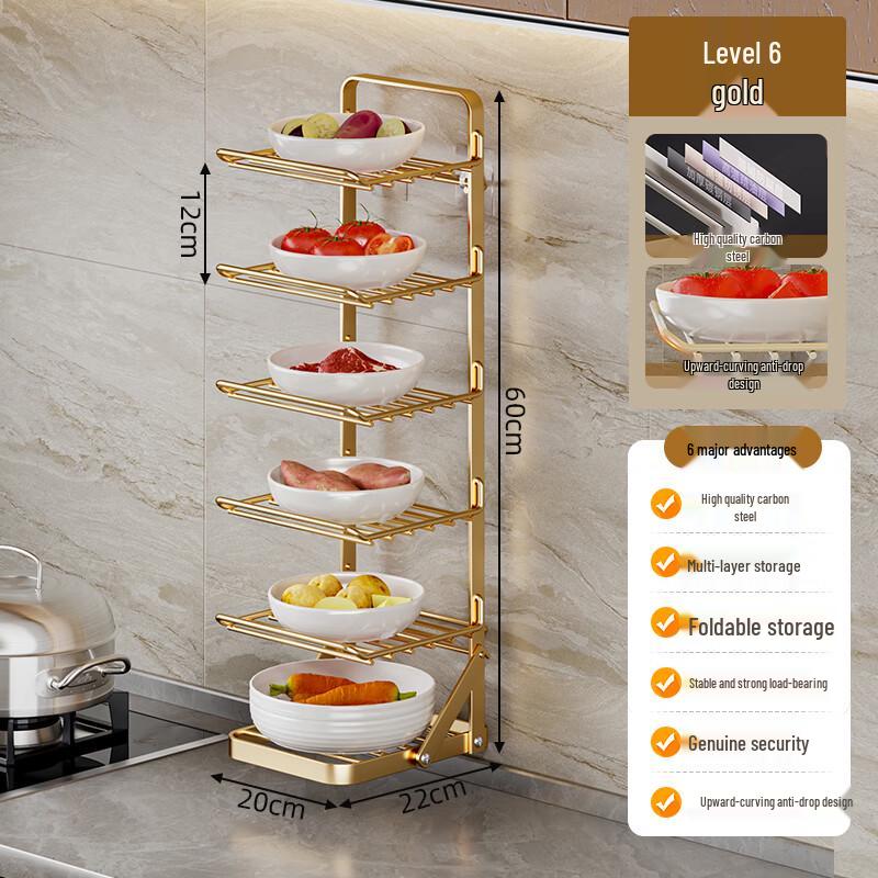 Zhaoran Foldable Kitchen Dish & Prep Storage Rack
Zhaoran Foldable Kitchen Dish & Prep Storage Rack