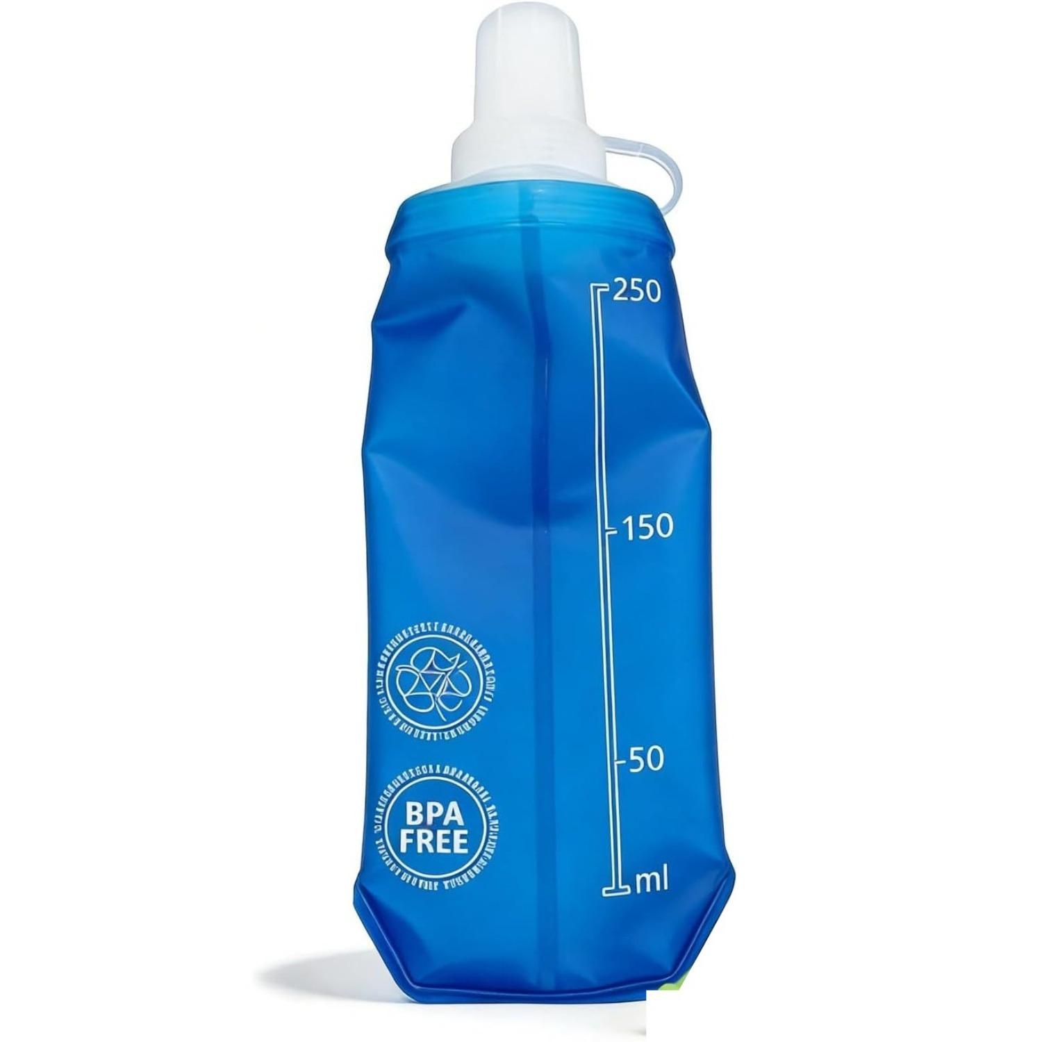 A foldable and stretchable portable soft water bottle, suitable for outdoor hiking and use in sports backpacks.
A foldable and stretchable portable soft water bottle, suitable for outdoor hiking and use in sports backpacks.