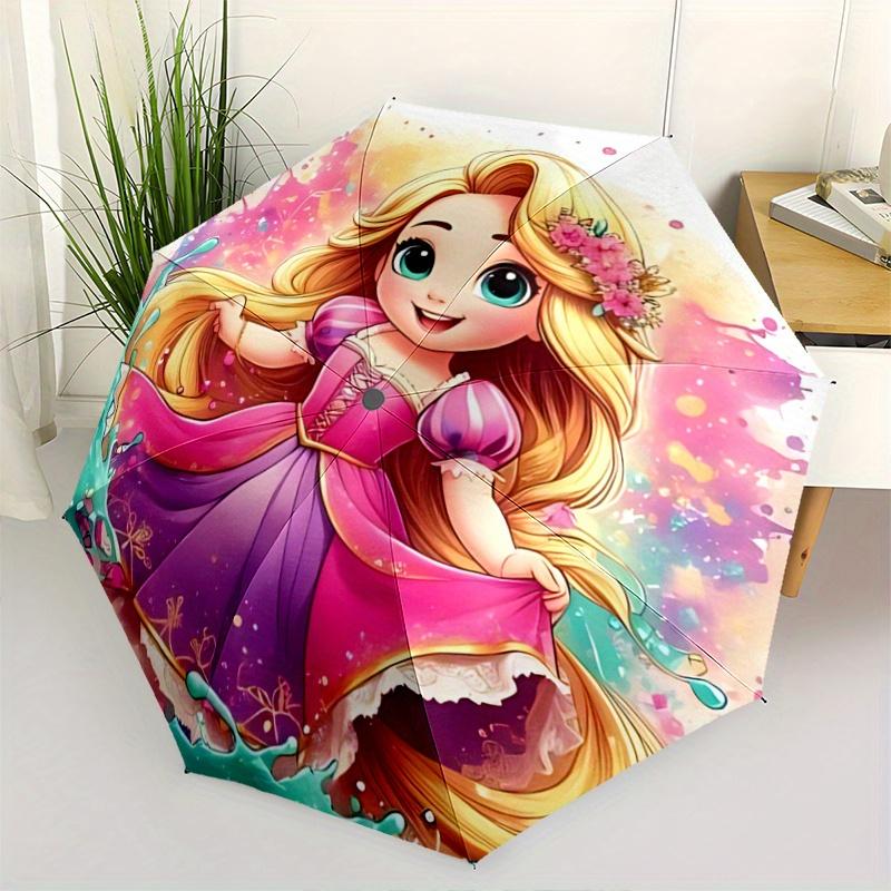 1pc Cute Rapunzel Automatic Opening and Closing Umbrella, Lightweight 3-Fold, With Cute Cartoon Characters, Suitable for Home, Outdoor and D
1pc Cute Rapunzel Automatic Opening and Closing Umbrella, Lightweight 3-Fold, With Cute Cartoon Characters, Suitable for Home, Outdoor and D