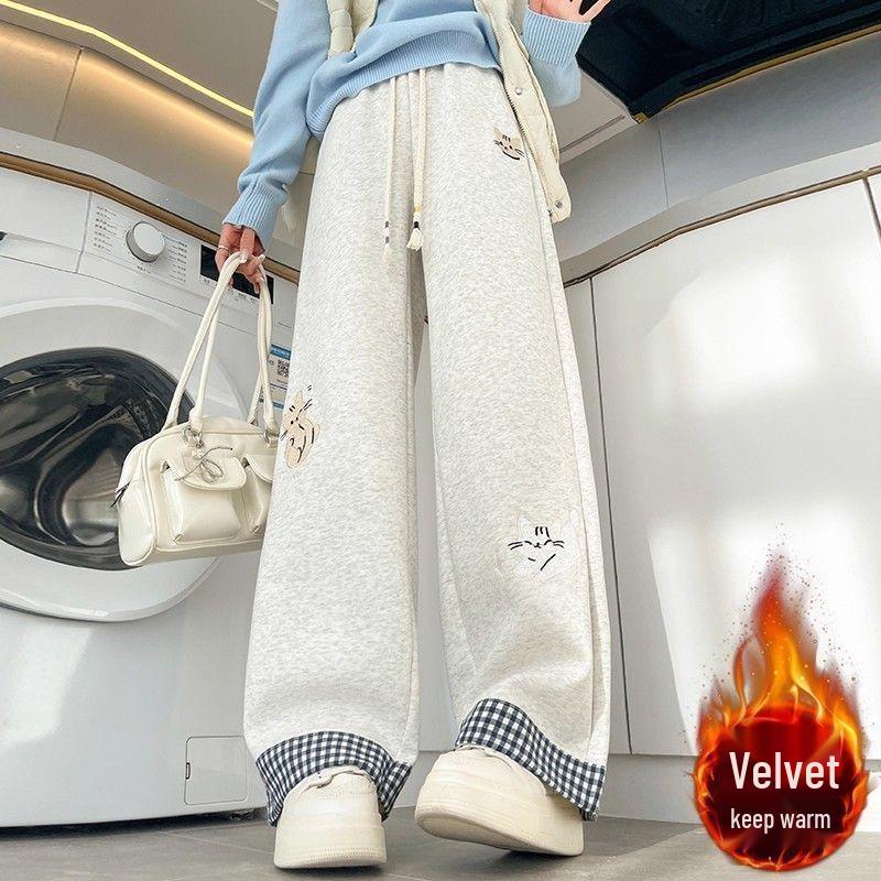 Women s American Cartoon Plaid Sweatpants: Popular Autumn/Winter Slimming Wide-Leg Style L
Women s American Cartoon Plaid Sweatpants: Popular Autumn/Winter Slimming Wide-Leg Style L