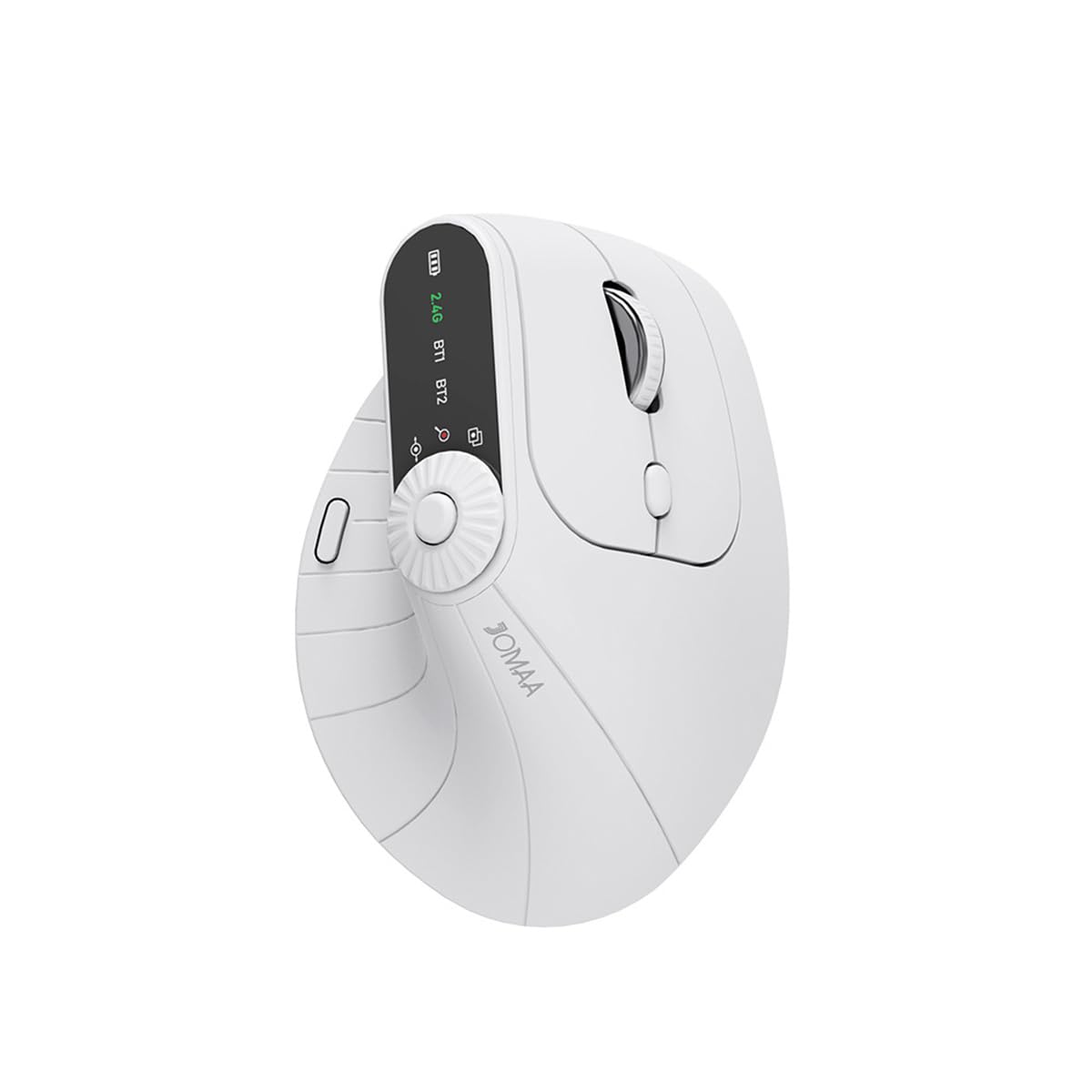 OUSEITECH X JOMAA Wireless Ergonomic Rechargeable Vertical Mouse with Horizontal 5 Function Bluetooth Wireless Ergonomic Compatible with Button Mouse, білий
OUSEITECH X JOMAA Wireless Ergonomic Rechargeable Vertical Mouse with Horizontal 5 Function Bluetooth Wireless Ergonomic Compatible with Button Mouse, білий
