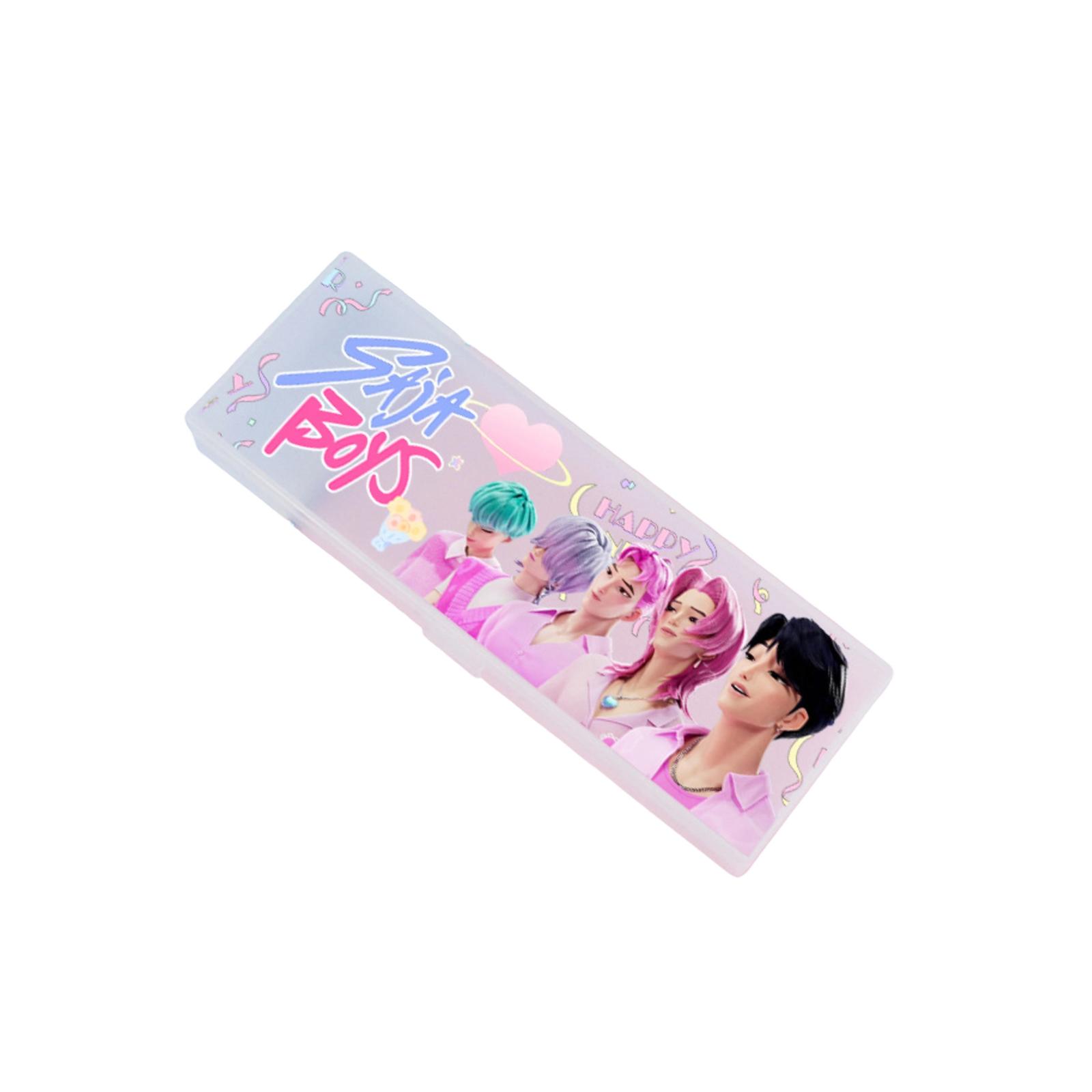 Матовый пластиковый пенал, на тему аниме, любимый и мальчиками, и девочками, подарок для DIY пенала в стиле аниме. One Size
Матовый пластиковый пенал, на тему аниме, любимый и мальчиками, и девочками, подарок для DIY пенала в стиле аниме. One Size