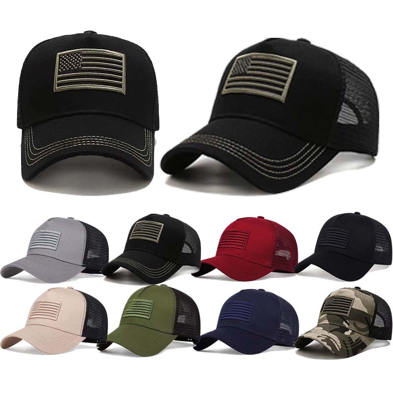 Fashion Hot Style American Flag Embroidery Baseball Net Cap Spring and Summer Outdoor Adjustable Casual Sun Protective Visor Hat Adjustable
Fashion Hot Style American Flag Embroidery Baseball Net Cap Spring and Summer Outdoor Adjustable Casual Sun Protective Visor Hat Adjustable