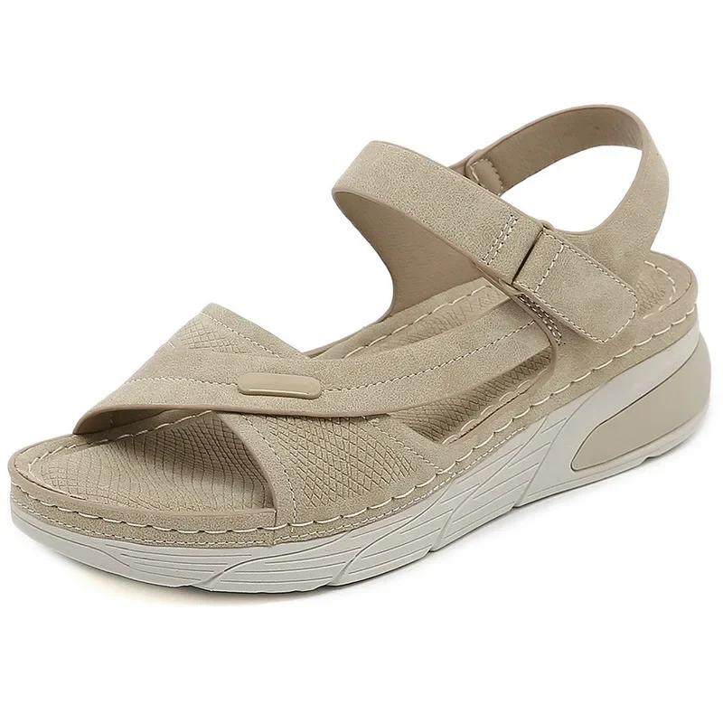 Light Shoes Women Comfortable Sandals Ladies Slip-on Wedge Sandals Sports Beach Walk Shoes Summer Fashion Casual Shoes 36
Light Shoes Women Comfortable Sandals Ladies Slip-on Wedge Sandals Sports Beach Walk Shoes Summer Fashion Casual Shoes 36