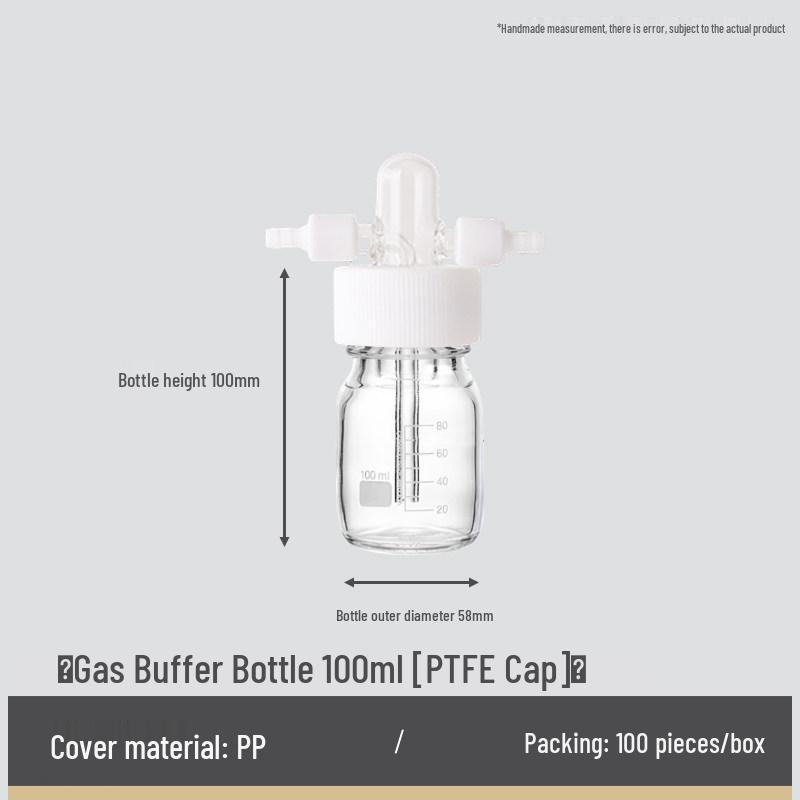 GL45 Threaded Gas Washing & Buffer Bottle, Corrosion-Resistant, Sealed, Available in 250/500/1000ml, Free Shipping
GL45 Threaded Gas Washing & Buffer Bottle, Corrosion-Resistant, Sealed, Available in 250/500/1000ml, Free Shipping