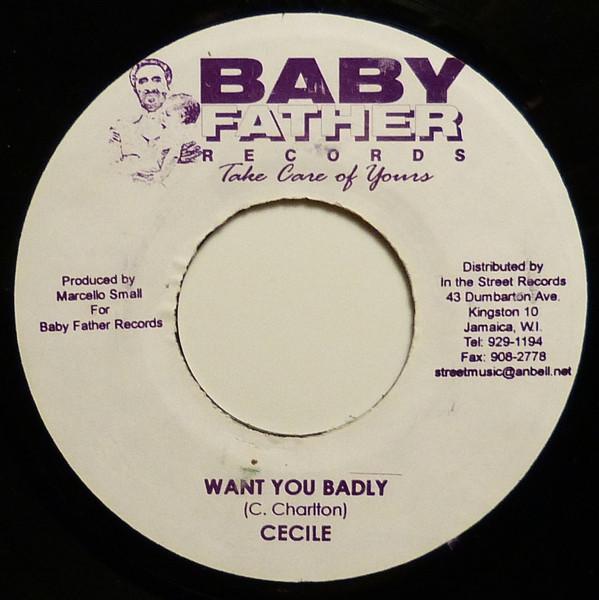 7inch Record CE CILE / MR. EASY - Want You Badly / Gangster Girl NONE Baby Father Rec 2003 Jamaica Reggae, Ska & Dub Used
7inch Record CE CILE / MR. EASY - Want You Badly / Gangster Girl NONE Baby Father Rec 2003 Jamaica Reggae, Ska & Dub Used