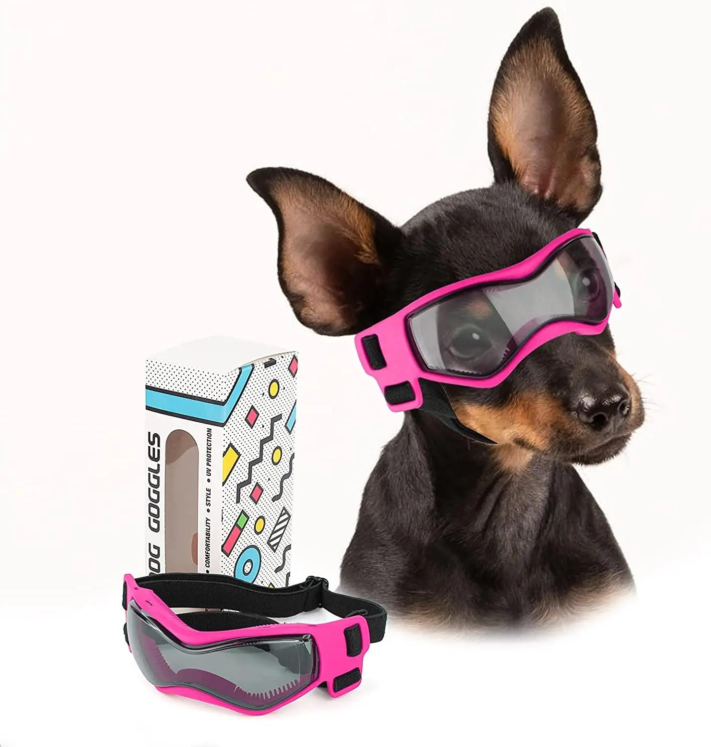 ATUBAN Dog Goggles for Small Breed Dog Sunglasses Dog UV Sunglasses Windproof Soft Frame Adjustable Straps for Small Dogs Puppy S рожевий
ATUBAN Dog Goggles for Small Breed Dog Sunglasses Dog UV Sunglasses Windproof Soft Frame Adjustable Straps for Small Dogs Puppy S рожевий