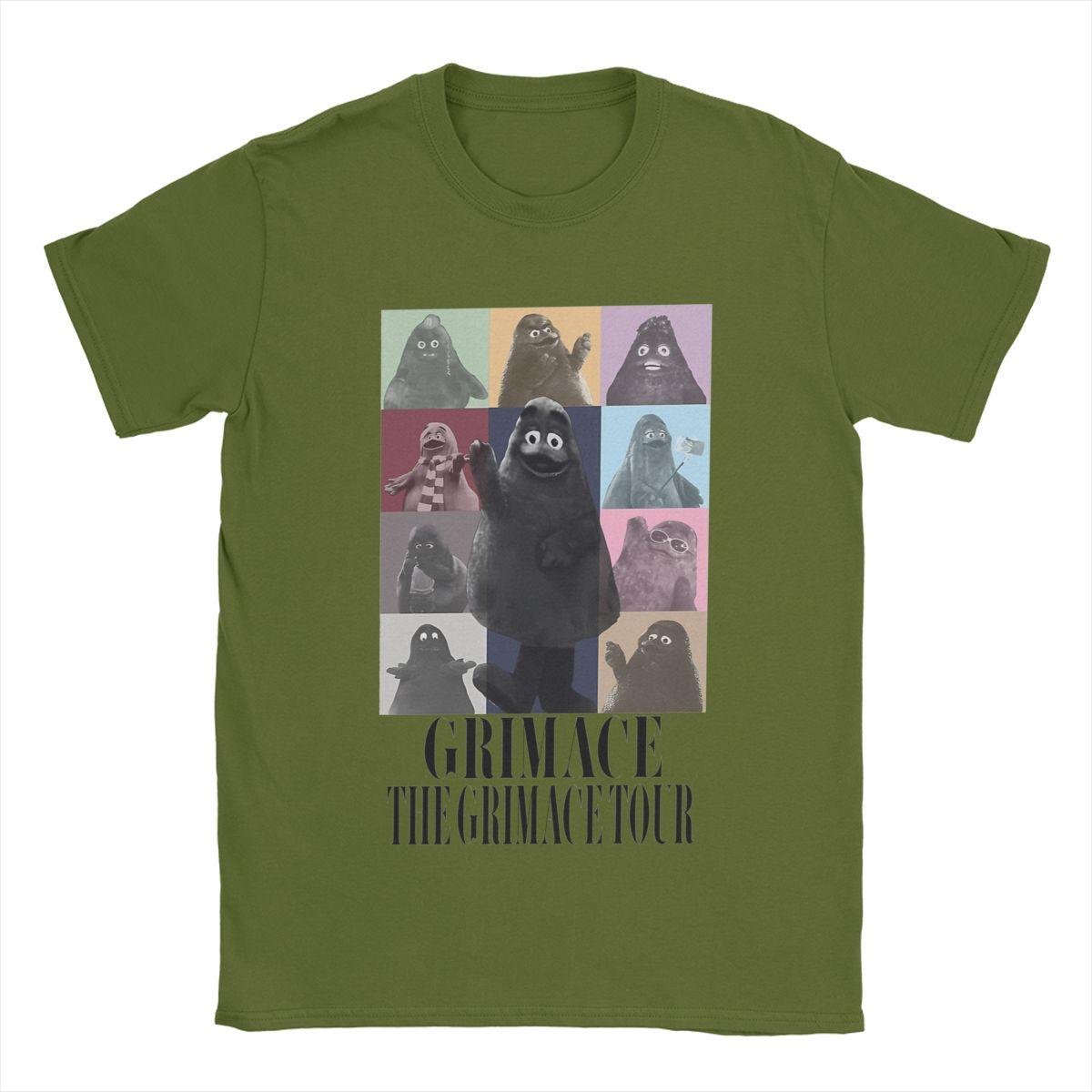 Grimace The Eras Tour T-Shirt for Men Funny Pure Cotton Tee Shirt Crewneck Short Sleeve T Shirt Printed Clothing 4XL
Grimace The Eras Tour T-Shirt for Men Funny Pure Cotton Tee Shirt Crewneck Short Sleeve T Shirt Printed Clothing 4XL