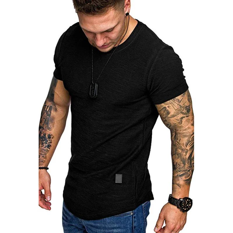 Summer Mens Lightweight T-shirt Short Sleeve Jogging Basic Solid Collar Crew Neck Tshirts Sport Tops XXL чорний
Summer Mens Lightweight T-shirt Short Sleeve Jogging Basic Solid Collar Crew Neck Tshirts Sport Tops XXL чорний
