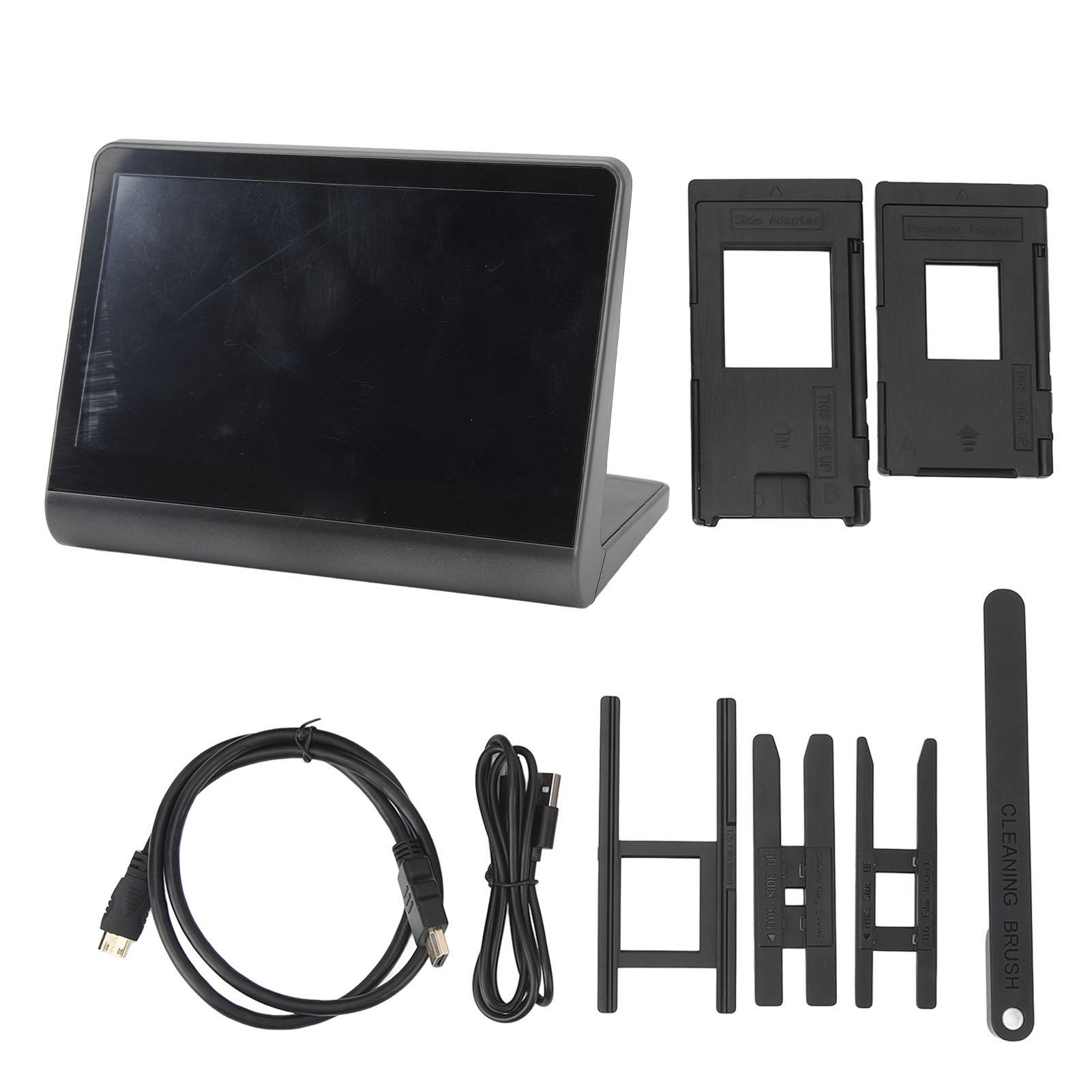Film Scanner with 7inch 48MP HD Screen 16G Film Slide Scanner for 135 126KPK 110 Super 8mm Film
Film Scanner with 7inch 48MP HD Screen 16G Film Slide Scanner for 135 126KPK 110 Super 8mm Film
