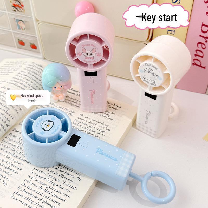 Portable High-Speed Cartoon USB Rechargeable Desktop & Handheld Fan with Strong Wind Power Factory/Wholesale/Foreign Trade/Cross-border
Portable High-Speed Cartoon USB Rechargeable Desktop & Handheld Fan with Strong Wind Power Factory/Wholesale/Foreign Trade/Cross-border